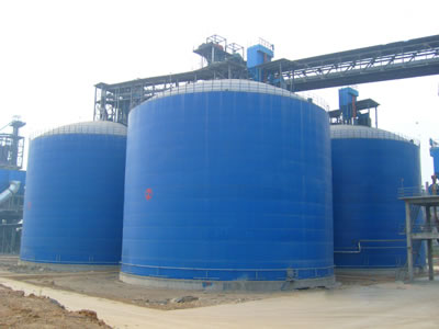 霍邱水泥钢板库改造