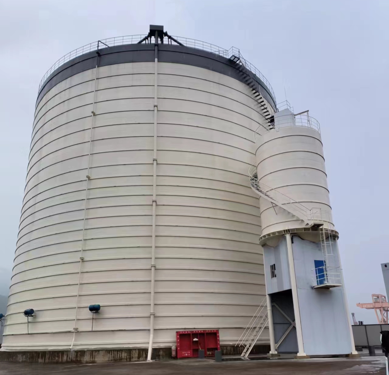 霍邱10万吨水泥钢板库