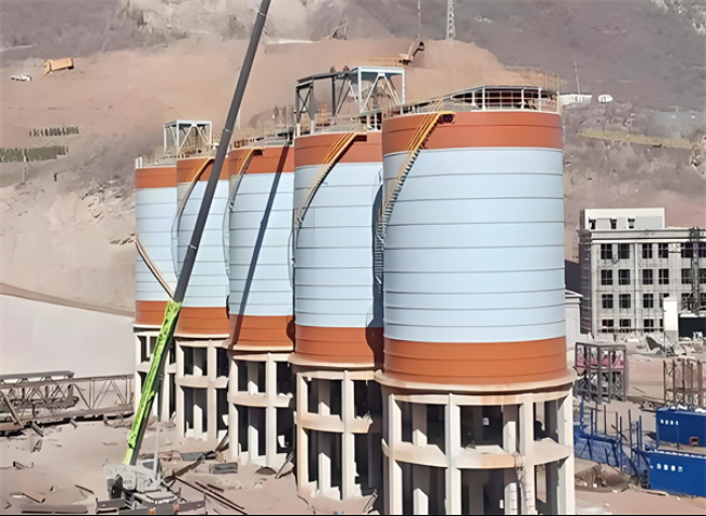 霍邱高架钢板仓